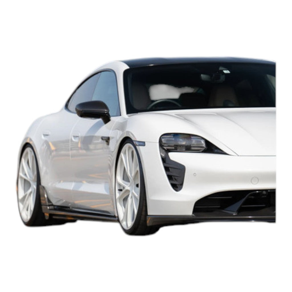 TECHART +9J.121.170.002 V01: Повітряна шторка, глянцевий видимий карбон для PORSCHE Taycan 4S/Turbo/Turbo S/CrossTurismo/SportTurismo (9J1.1) Photo-7 