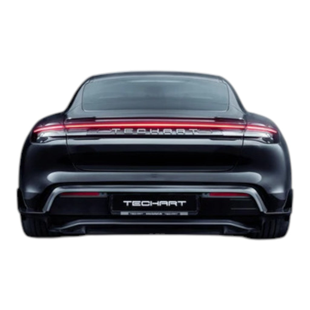 TECHART +9J.121.800.002 V01: Задній спойлер I з видимого карбону, глянцевий для PORSCHE Taycan 4S/GTS/Turbo/Turbo S (9J1) Photo-11 