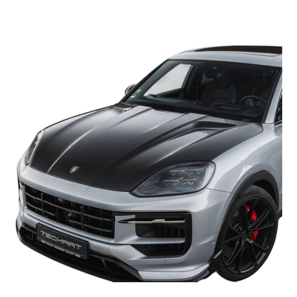 TECHART +9Y.121.198.100 V01: Повітрозабірник, під фарбування для PORSCHE Cayenne (E3.2) Photo-4 