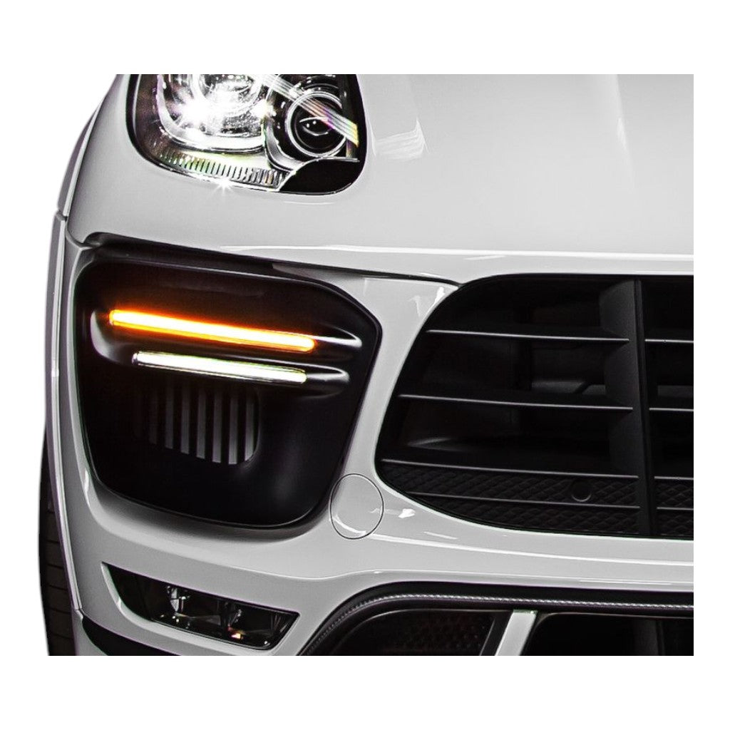 TECHART B95.100.186.009 Ейрблейди переднього бампера для PORSCHE Macan Turbo (95B.1) Photo-0 