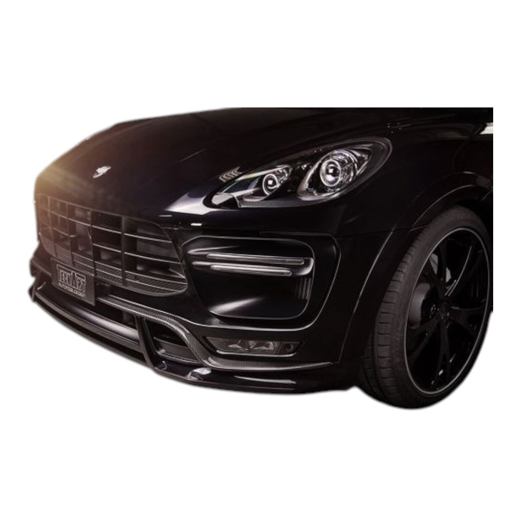 TECHART B95.100.192.009 Передній спойлер Turbo для PORSCHE Macan S Diesel (95B.1) Photo-2 