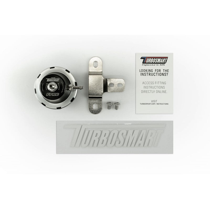 TURBOSMART TS-0404-1022 Регулятор тиску палива -6AN (чорний) Photo-5 