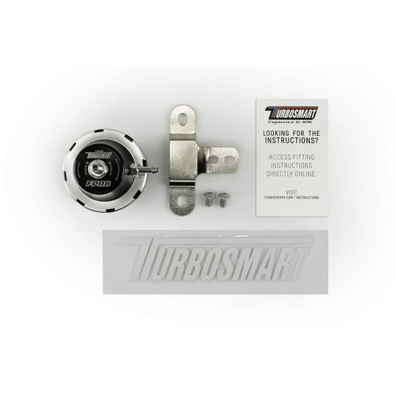 TURBOSMART TS-0404-1032 Регулятор тиску палива -8AN (чорний) Photo-5 