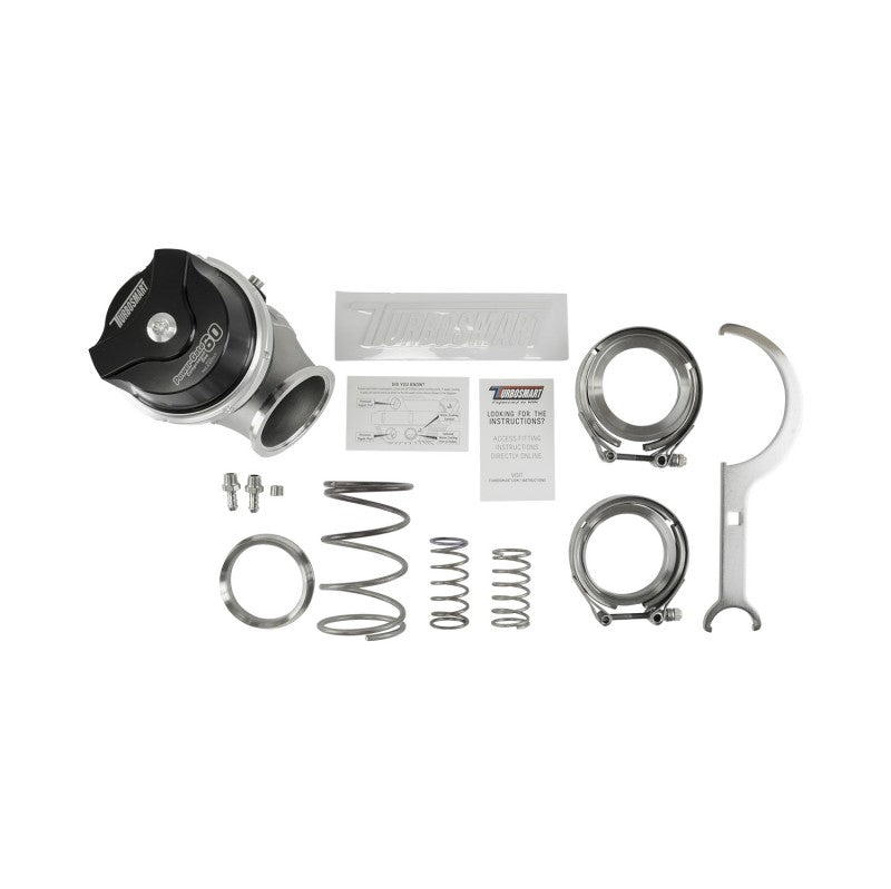 TURBOSMART TS-0555-1242 Зовнішній вестгейт для стисненого газу WG60 GenV Powergate 60 7psi (чорний) Photo-4 