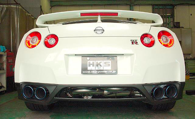HKS 31021-AN010 Вихлопна система (задня частина) Legamax Premium Tig для NISSAN GT-R R35 Photo-1 