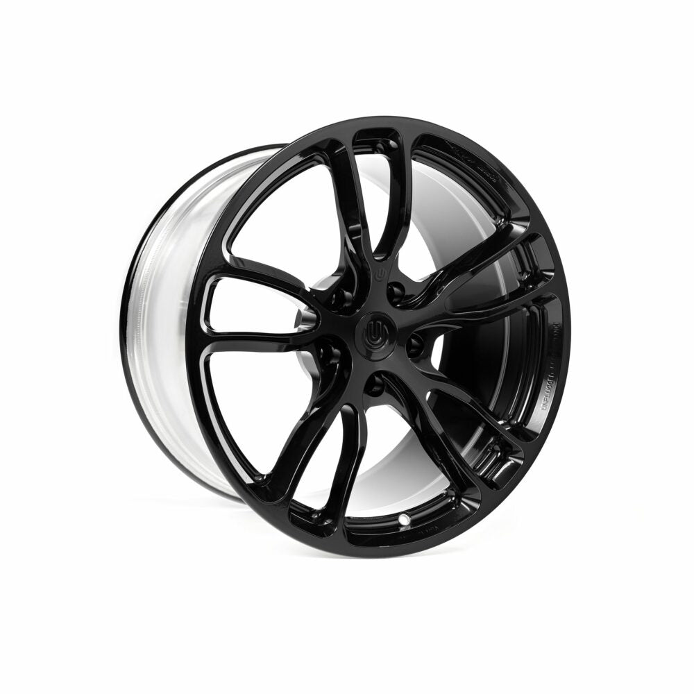 UNPLUGGED PERFORMANCE UP-UP03-1143-025 Кований колісний диск UP-03, Offroad Size 18x9+20 5x114.3, чорний глянець, Centerbore для TESLA Model 3 / Model Y Photo-1 