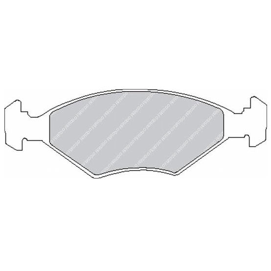 FERODO FCP519W Гальмівні колодки Photo-0 