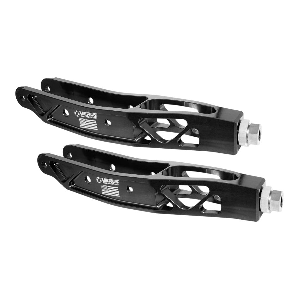 VERUS ENGINEERING A0005A-BLK Комплект задніх важелів 7000 серії, чорний для SUBARU WRX/STI (VA) / SUBARU BRZ (VA) / TOYOTA GT86 (ZN6 / ZC6) / GR86 (VA) Photo-0 