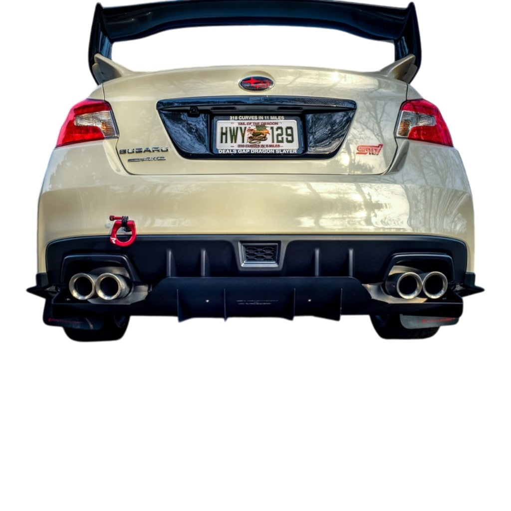 VERUS ENGINEERING A0025A Комплект заднього дифузора для SUBARU WRX / STI (VA) Photo-3 