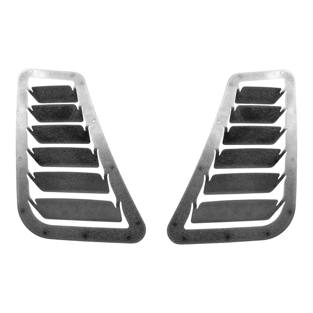 VERUS ENGINEERING A0140A-BARE Комплект алюмінієвих вентиляційних луврів капота, без покриття для VOLKSWAGEN Golf GTI / Golf R (Mk7) Photo-0 