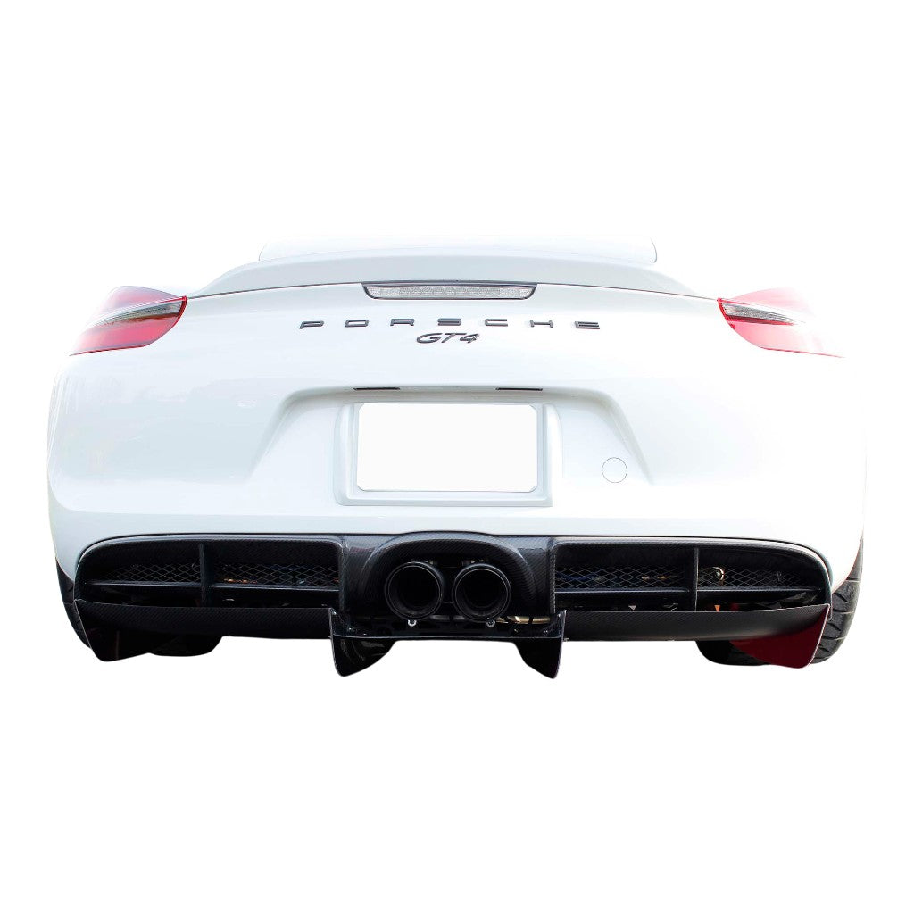 VERUS ENGINEERING A0150A Комплект заднього дифузора (карбон) для PORSCHE Cayman GT4 (981) Photo-3 