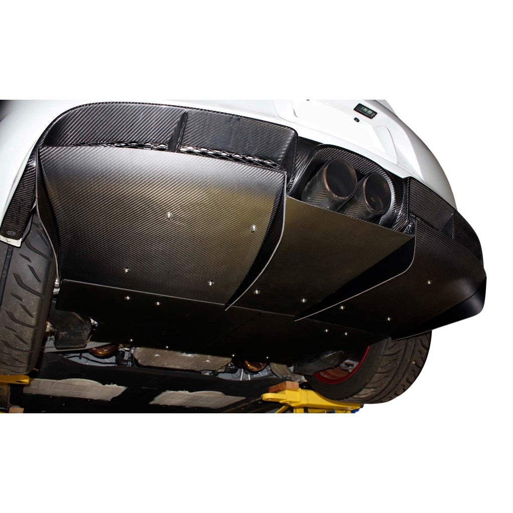 VERUS ENGINEERING A0150A Комплект заднього дифузора (карбон) для PORSCHE Cayman GT4 (981) Photo-4 