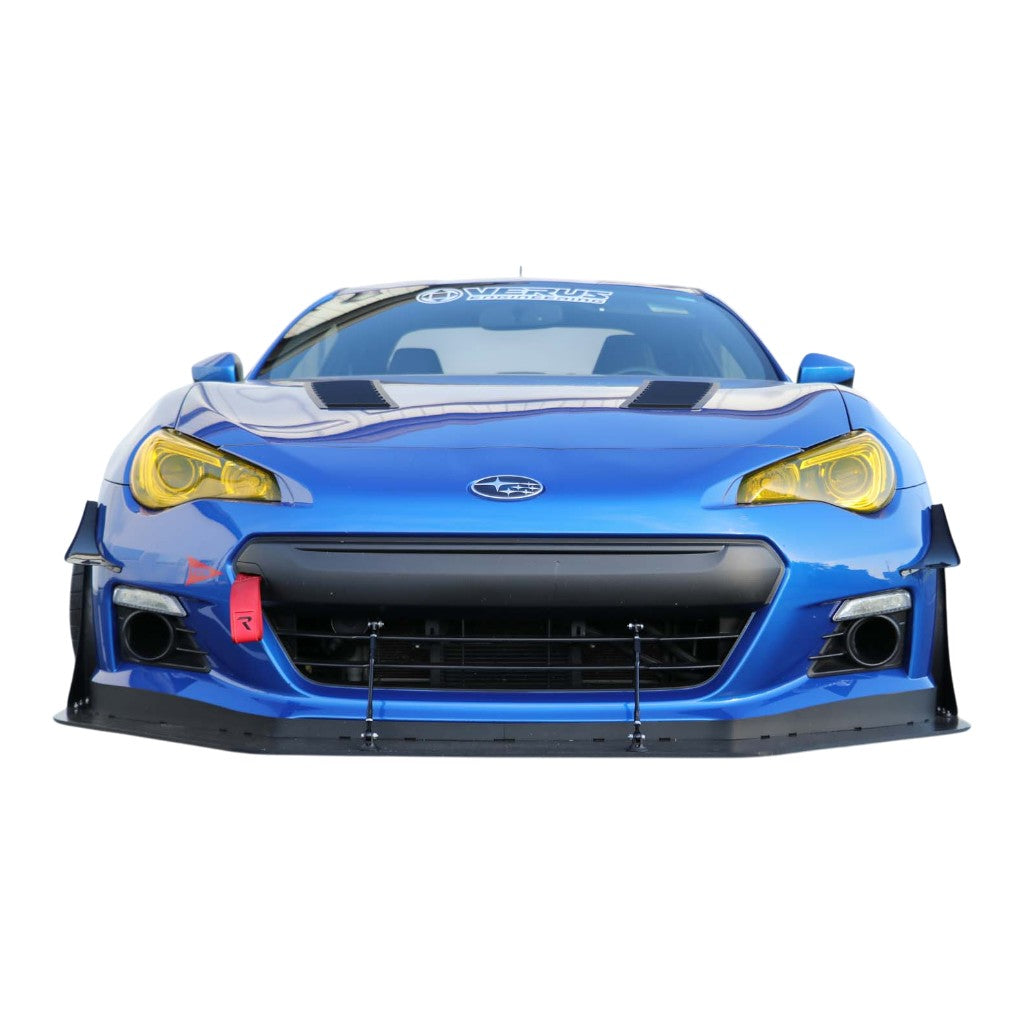 VERUS ENGINEERING A0249A Комплект повітряної дамби (екрана) спліттера для SUBARU BRZ 2013-2016 / SCION FRS / TOYOTA GT86 (ZN6 / ZC6) Photo-1 