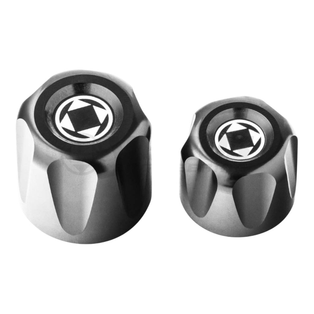 VERUS ENGINEERING A0255A-BLK Комплект ковпачків кондиціонера, чорний для TOYOTA Supra (Mk5) Photo-0 