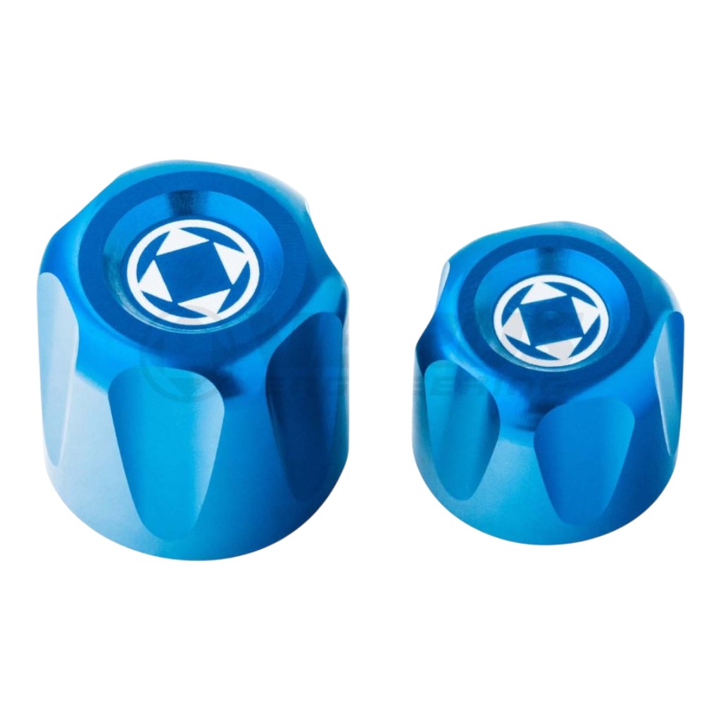 VERUS ENGINEERING A0255A-BLU Комплект ковпачків кондиціонера, блакитний для TOYOTA Supra (Mk5) Photo-0 