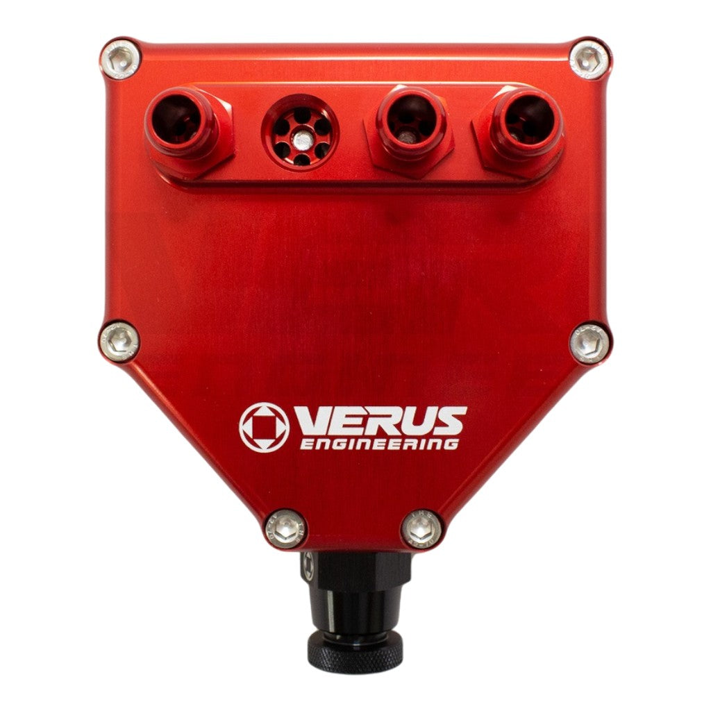 VERUS ENGINEERING A0259A-RED Комплект повітряно-масляного сепаратора, червоний для SUBARU WRX / STI (GR / GV) Photo-0 