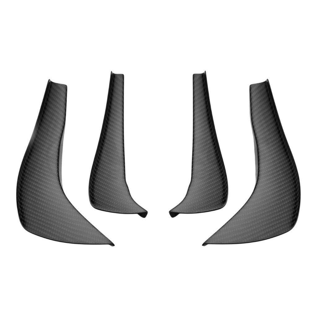 VERUS ENGINEERING A0265A Комплект двоелементних канардів для CHEVROLET Corvette (C8) Photo-0 