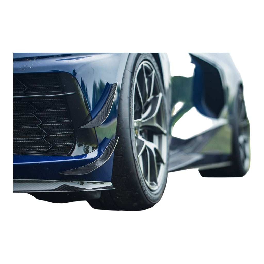 VERUS ENGINEERING A0265A Комплект двоелементних канардів для CHEVROLET Corvette (C8) Photo-1 