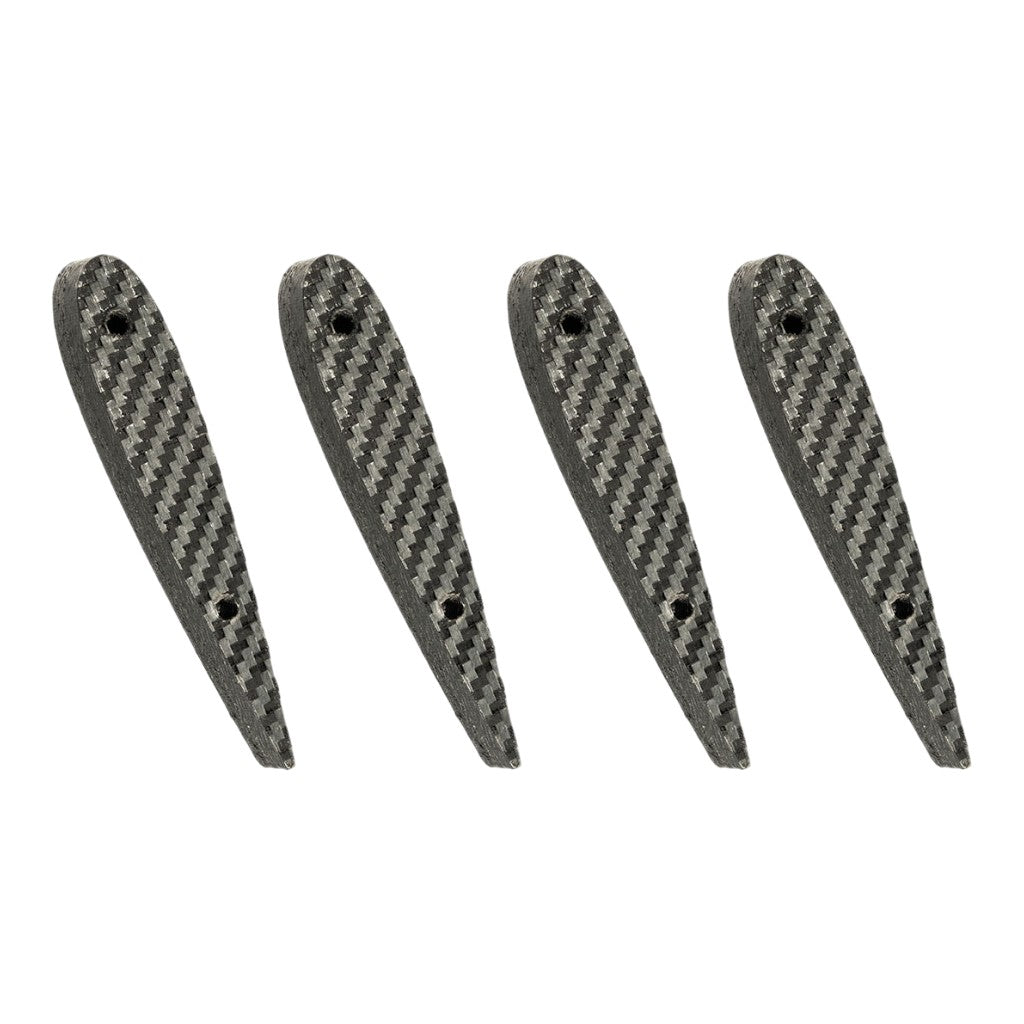 VERUS ENGINEERING A0281A Комплект накладок спліттера (карбон) для FORD Mustang GT350 / GT350R (S550) Photo-0 