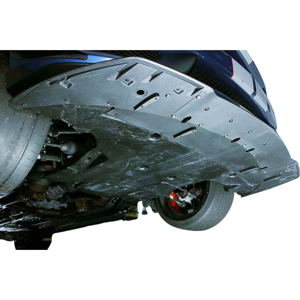 VERUS ENGINEERING A0281A Комплект накладок спліттера (карбон) для FORD Mustang GT350 / GT350R (S550) Photo-1 