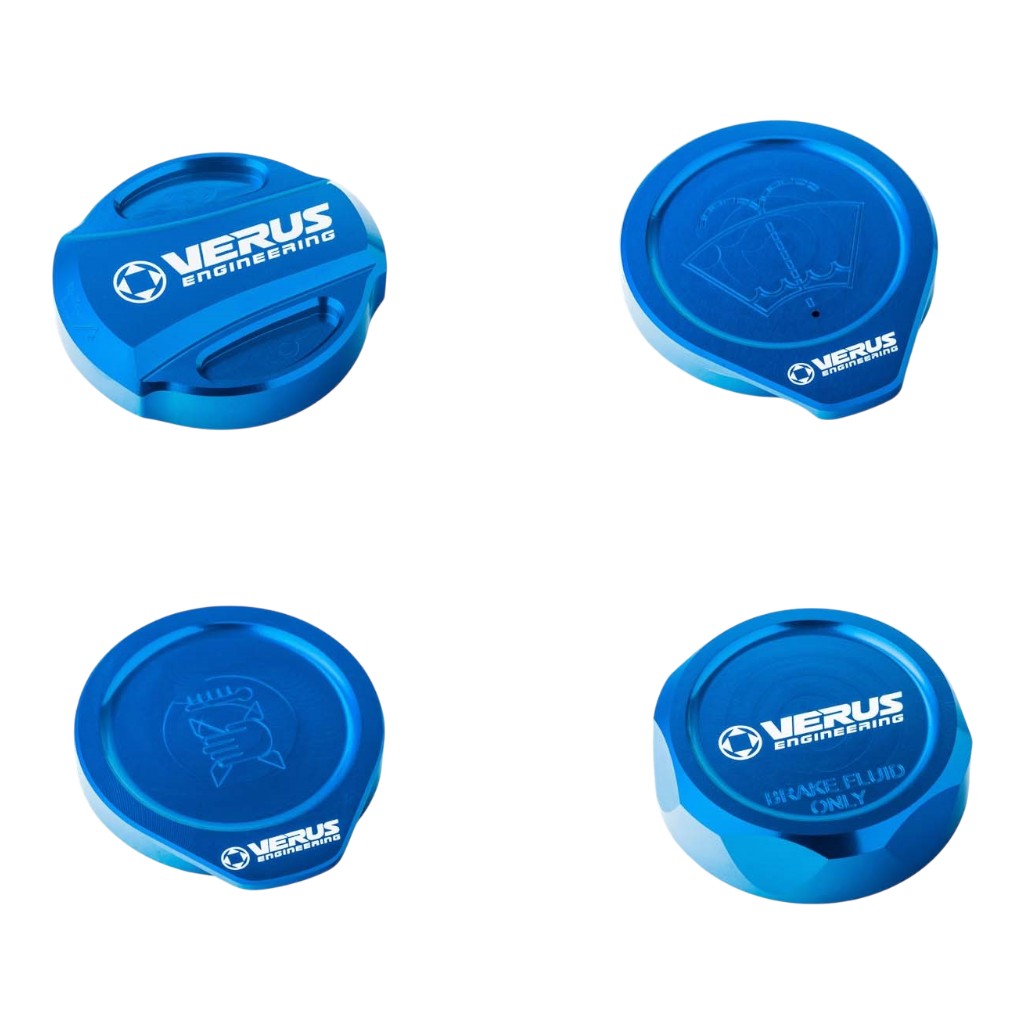 VERUS ENGINEERING A0434A-BLU-RLA Комплект кришок моторного відсіку RLA, блакитний для SUBARU BRZ / SCION FRS / TOYOTA GT86 (ZN6 / ZC6) Photo-0 