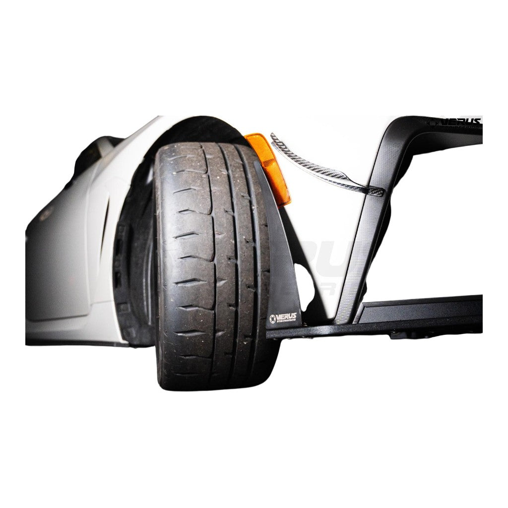 VERUS ENGINEERING A0441A Комплект торцевих пластин переднього спліттера для SUBARU BRZ / TOYOTA GR86 (ZN8 / ZD8) Photo-1 