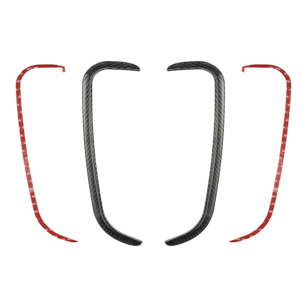 VERUS ENGINEERING A0447A Накладки на повітропровід радіатора (карбон) для PORSCHE 911 GT3 (992) Photo-0 