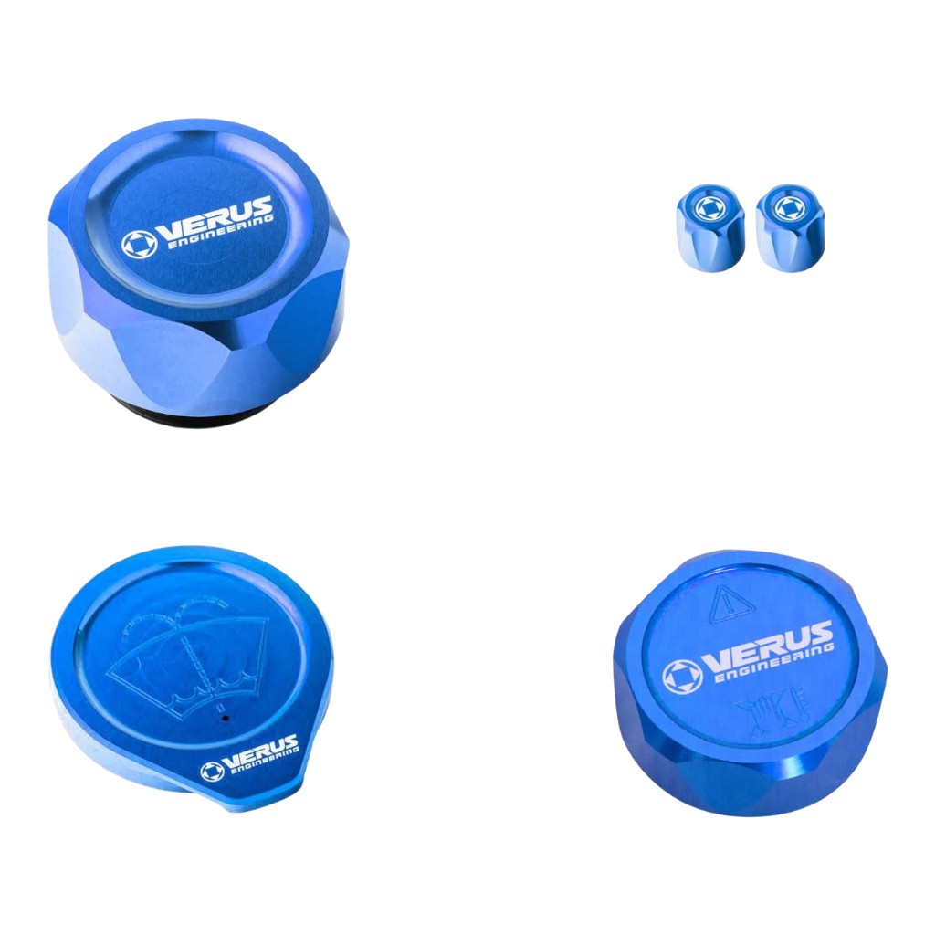 VERUS ENGINEERING A0487A-BLU-FHS Комплект кришок моторного відсіку FHS, блакитний для FORD Bronco Photo-0 