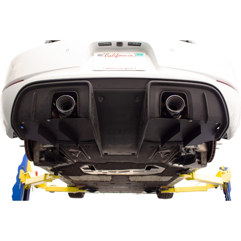 VERUS ENGINEERING A0497A Комплект панелі заднього дифузора для PORSCHE 718 Cayman GT4 / GT4 RS Photo-1 