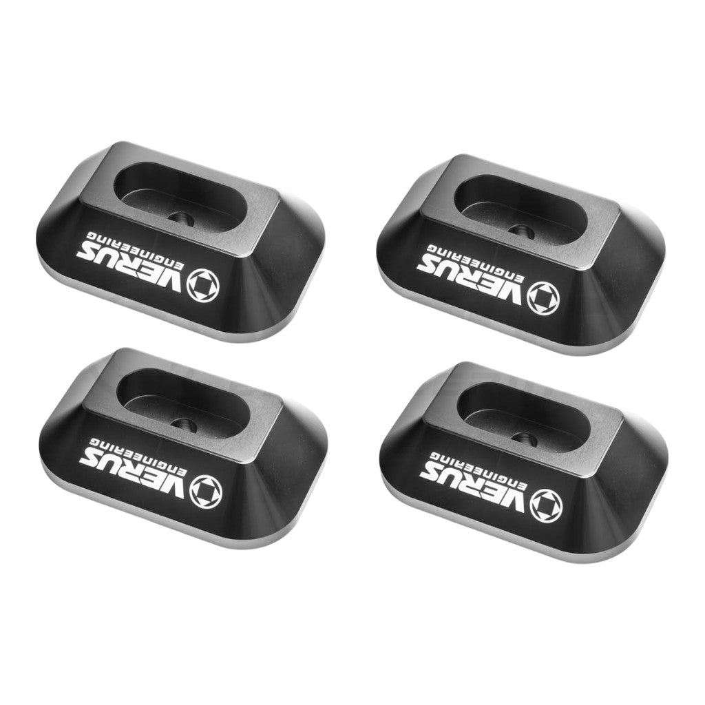 VERUS ENGINEERING A0510A-BLK Комплект замінних опор для домкрата, чорний для TOYOTA Supra (Mk5) Photo-0 