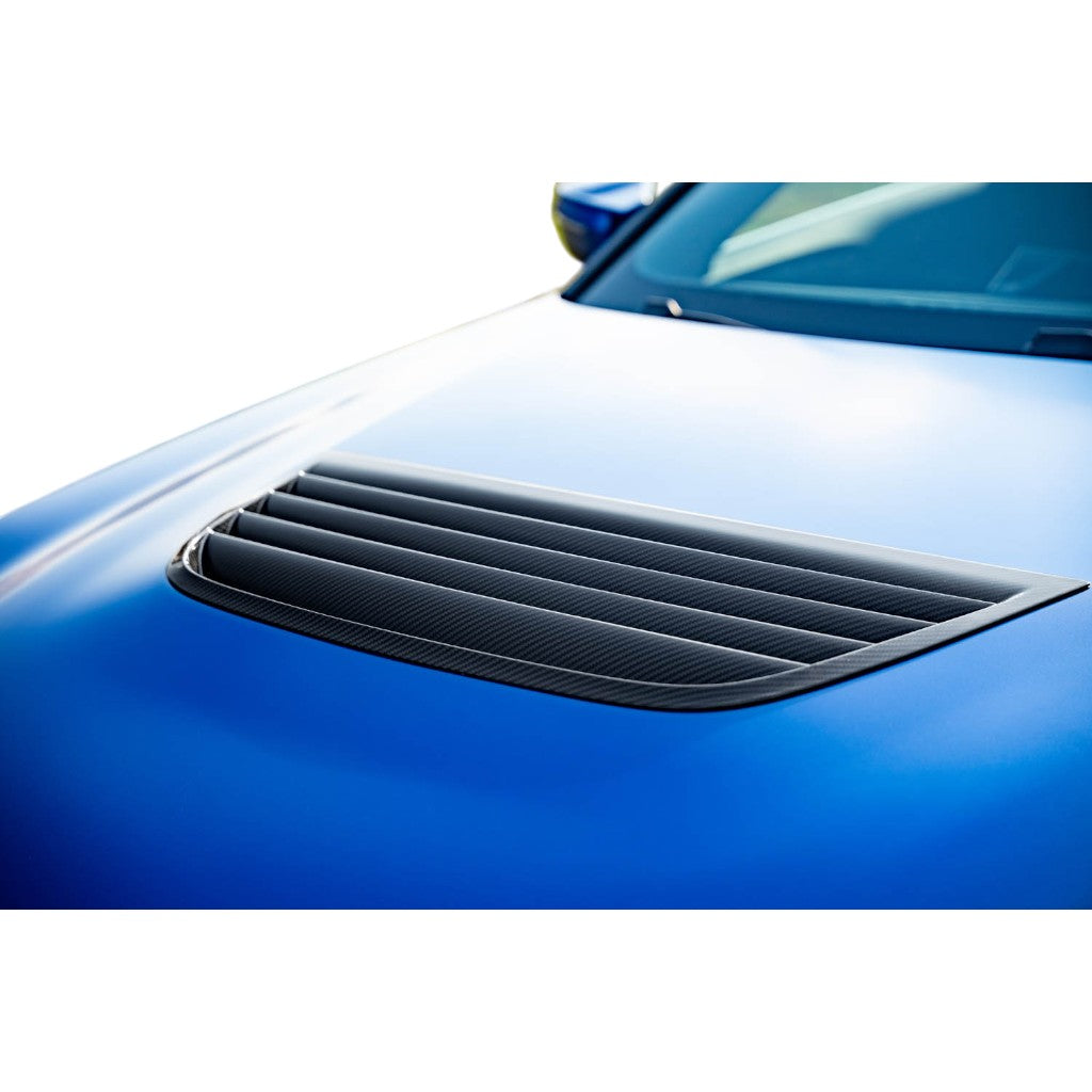 VERUS ENGINEERING A0534A Комплект алюмінієвих вентиляційних луврів капота (карбон) для BMW M2 (G87) Photo-1 