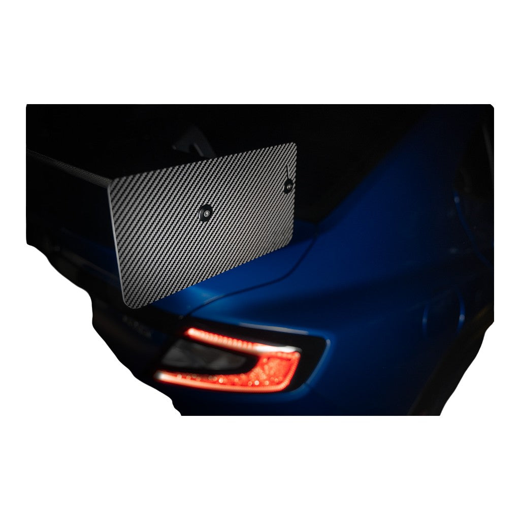 VERUS ENGINEERING A0551A-CRB Комплект заднього антикрила UCW з карбоновими пластинами для SUBARU WRX (VB) Photo-0 