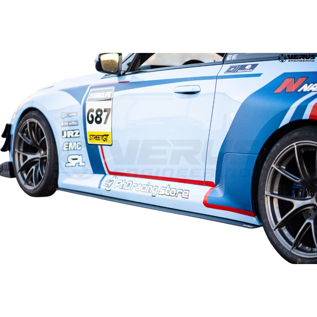 VERUS ENGINEERING A0580A Комплект бічних спліттерів (карбон) для BMW M2 (G87) Photo-1 