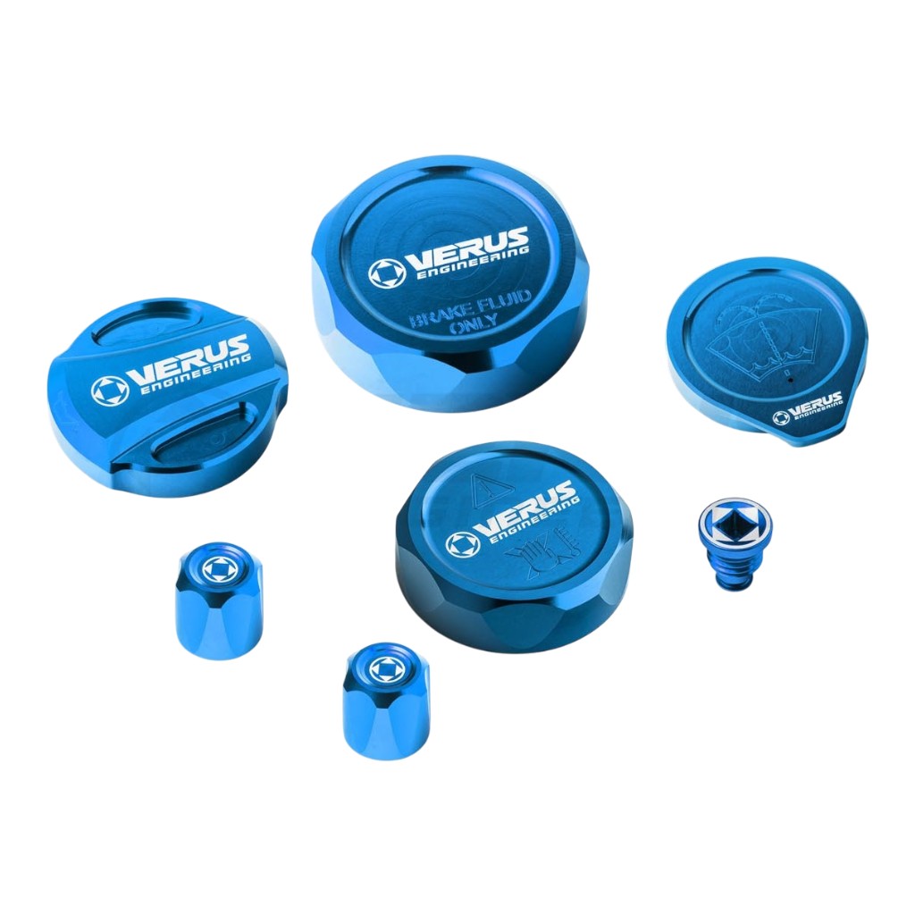 VERUS ENGINEERING A0687A-BLU-RLA Комплект кришок моторного відсіку RLA, блакитний для TOYOTA GR Corolla Photo-0 