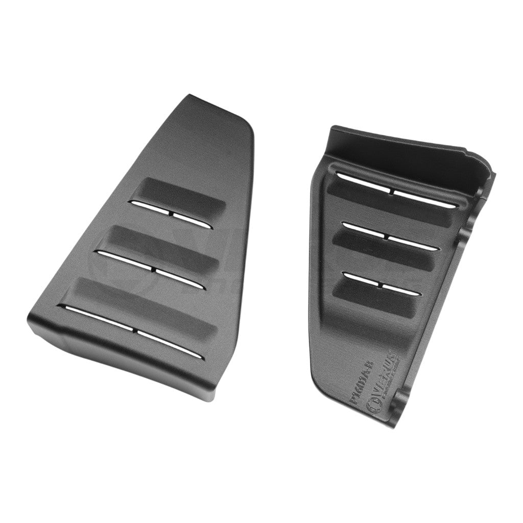 VERUS ENGINEERING A0699A Комплект торцевих пластин переднього спліттера WF Spec для CHEVROLET Corvette (C8) Photo-0 