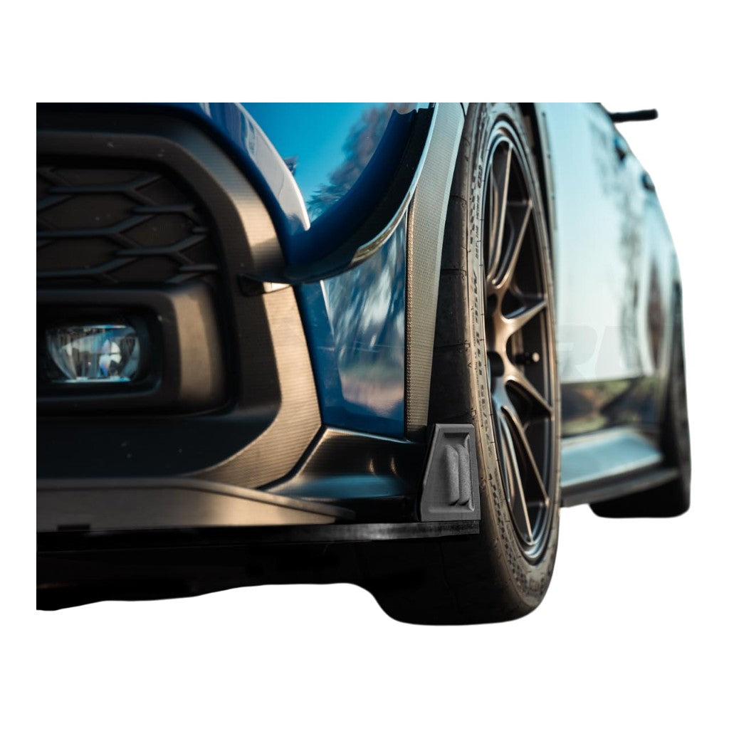 VERUS ENGINEERING A0701A Комплект торцевих пластин переднього спліттера для SUBARU WRX (VB) Photo-2 