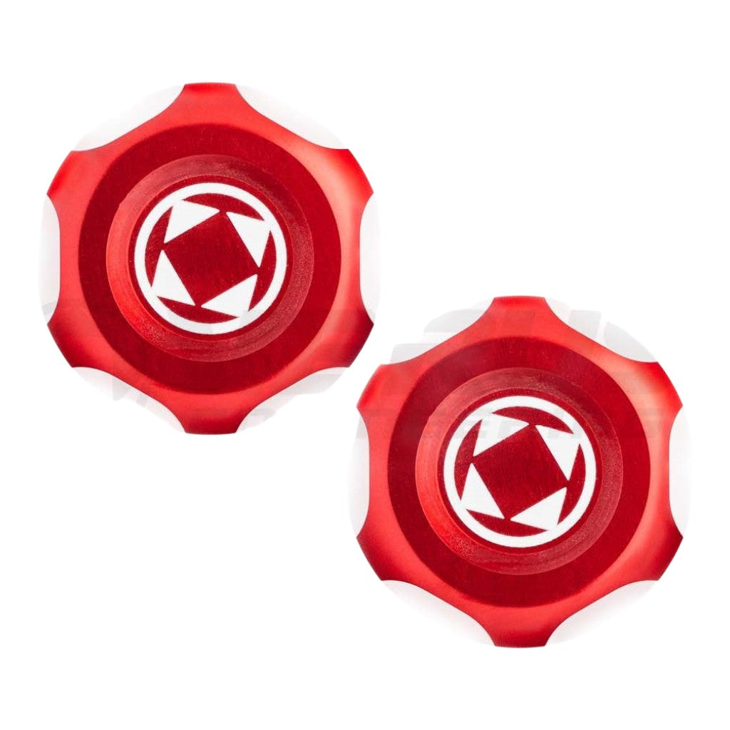 VERUS ENGINEERING A0731A-RED Комплект ковпачків кондиціонера, червоний для SUBARU BRZ / SCION FRS / TOYOTA GT86 (ZN6 / ZC6) Photo-0 