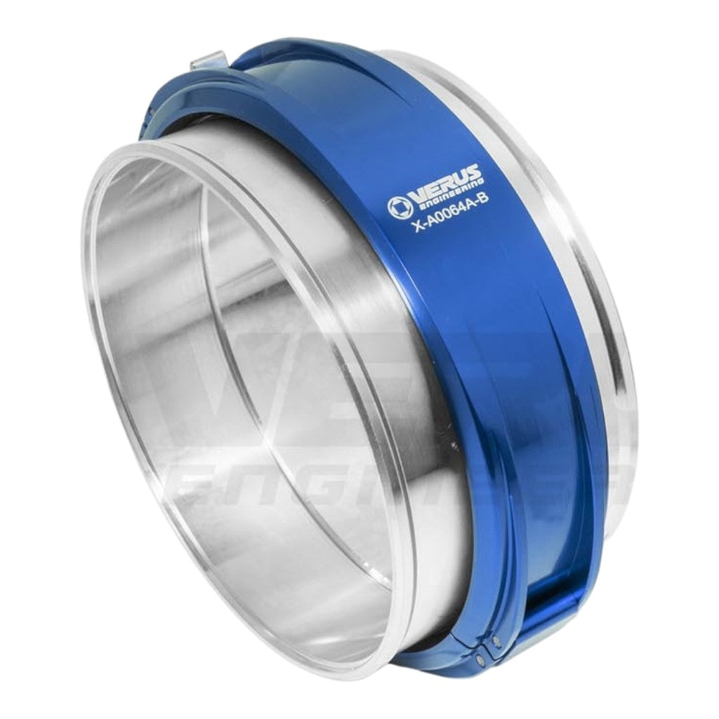 VERUS ENGINEERING X-A0064A-BLU Хомут в збірці серії X, 64AN, 4.0 дюйма, блакитний Photo-0 
