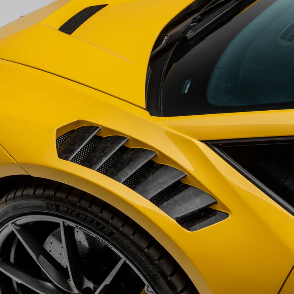 VORSTEINER 1040LOV Передні крила з вентиляційними отворами VICENZA EDIZIONE (карбон Matrix) для LAMBORGHINI Huracan Performante / LP610-4 / LP580-2 Photo-2 