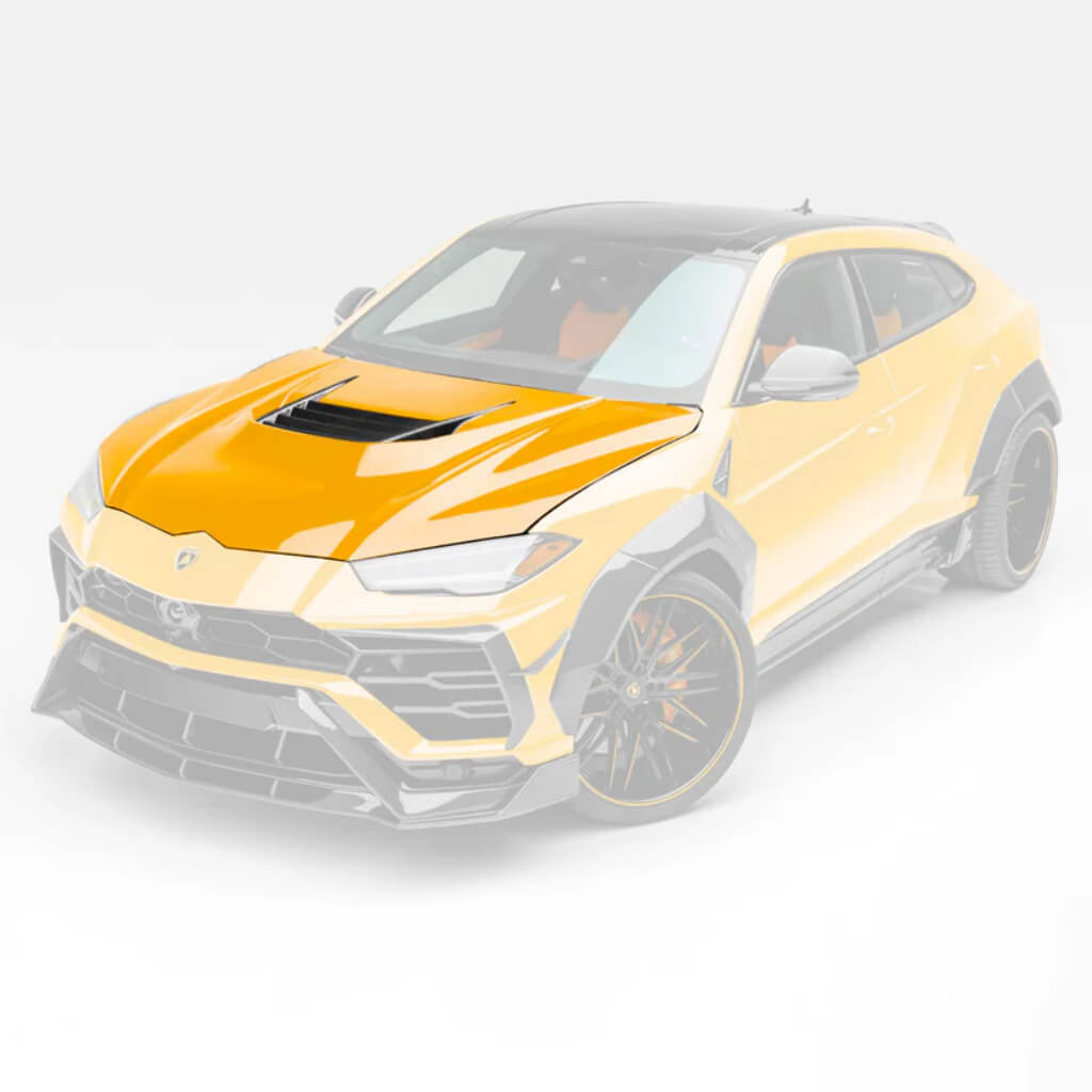 VORSTEINER 2010LOV Капот RAMPANTE EDIZIONE (глянцевий карбон) для LAMBORGHINI Urus 2018- Photo-0 