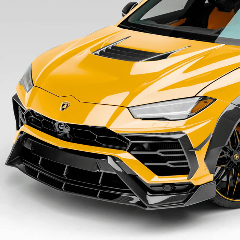VORSTEINER 2020LOV Передній спойлер RAMPANTE EDIZIONE (глянцевий карбон) для LAMBORGHINI Urus 2018- Photo-1 