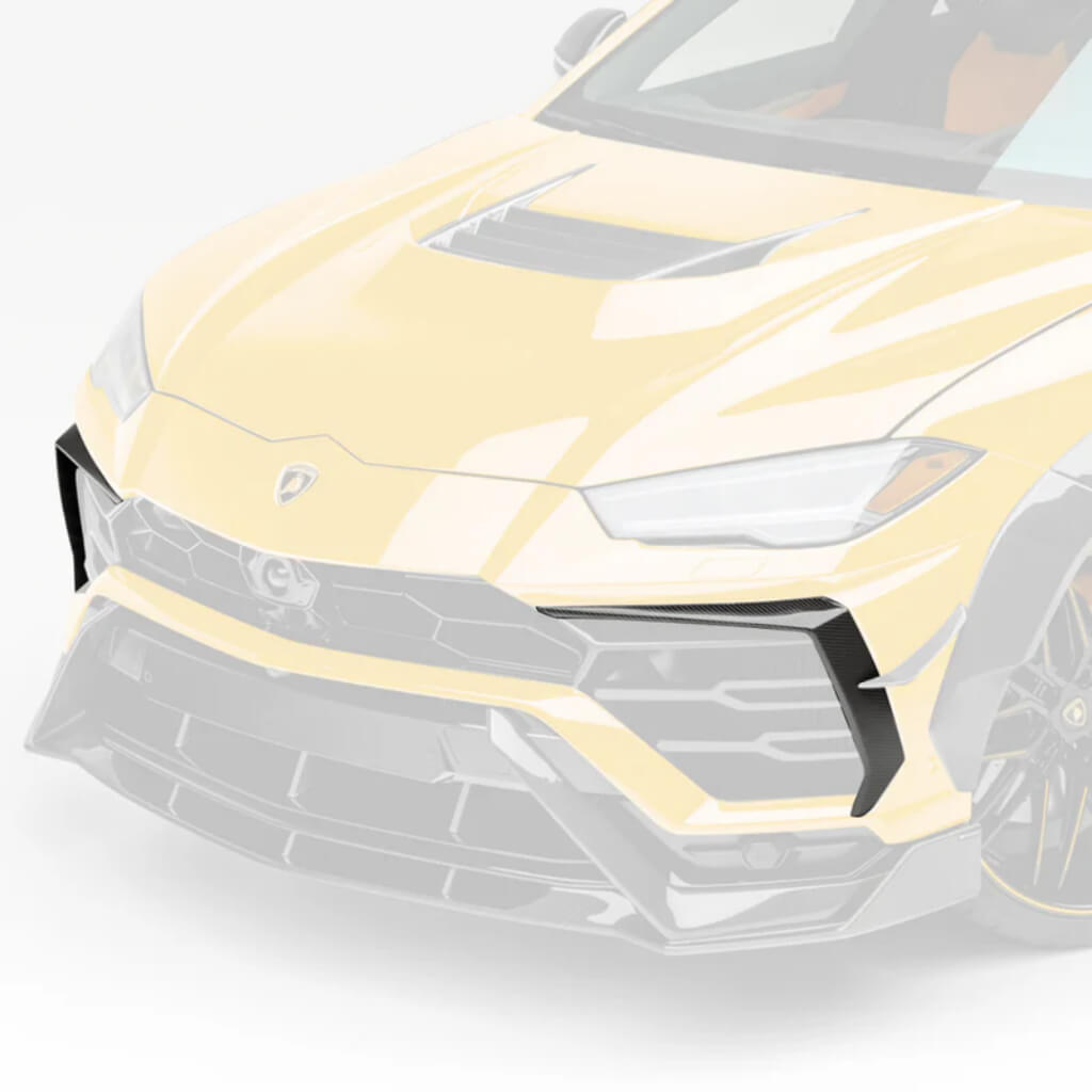 VORSTEINER 2025LOV Передні повітрозабірники RAMPANTE EDIZIONE (глянцевий карбон) для LAMBORGHINI Urus 2018- Photo-0 