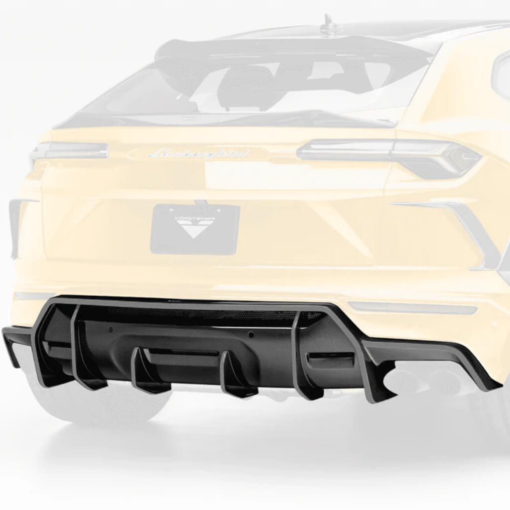 VORSTEINER 2050LOV Задній дифузор RAMPANTE EDIZIONE (глянцевий карбон) для LAMBORGHINI Urus 2018- Photo-0 