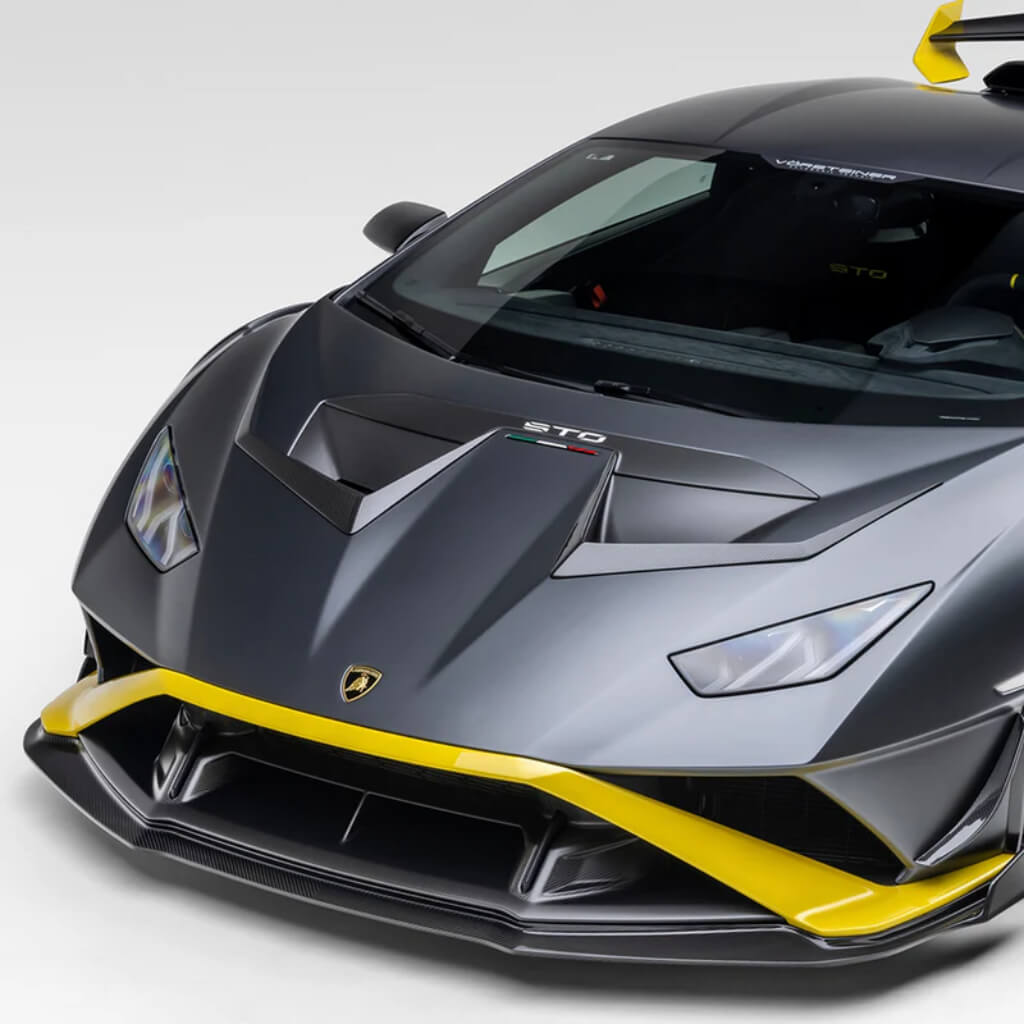 VORSTEINER 4046LOV Повітрозабірники капота VRS (сатиновий карбон) для LAMBORGHINI Huracan STO 2021- Photo-4 