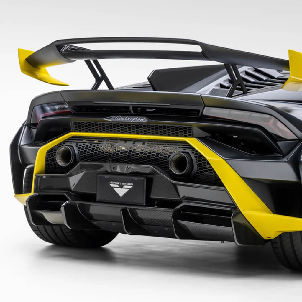 VORSTEINER 4050LOV Задній дифузор VRS (глянцевий карбон) для LAMBORGHINI Huracan STO 2021- Photo-1 