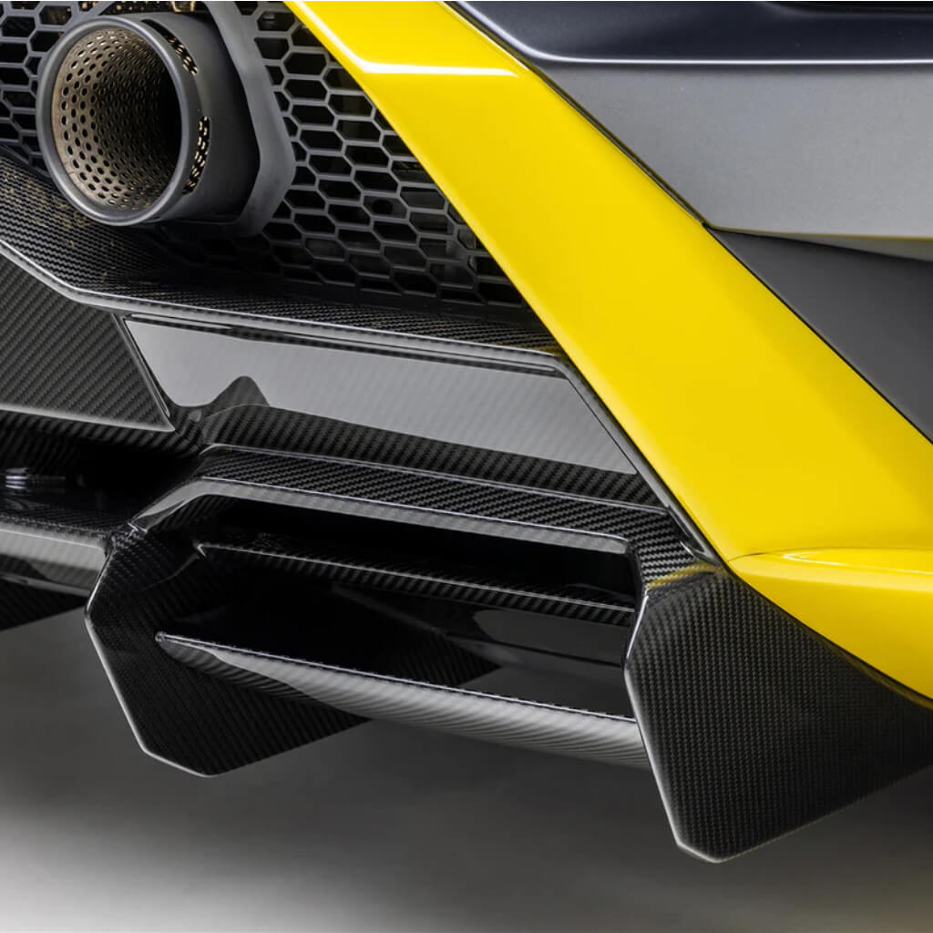 VORSTEINER 4051LOV Задній дифузор VRS (сатиновий карбон) для LAMBORGHINI Huracan STO 2021- Photo-4 