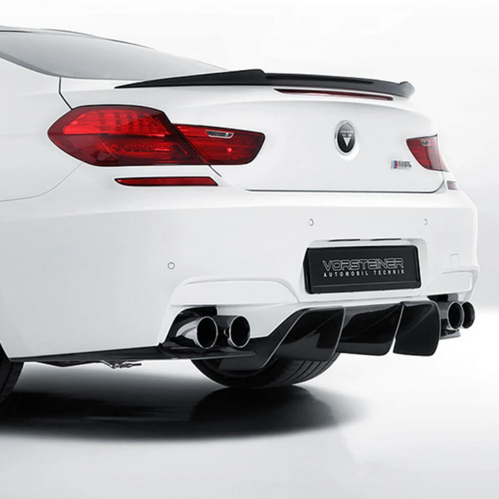 VORSTEINER 6001BMV Задній дифузор VRS (глянцевий карбон) для BMW M6 (F12) 2012-2015 Photo-1 