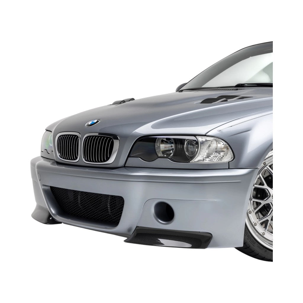 VORSTEINER BMV4611 Передній бампер з роздільником з 2 частин V-CSL (ґрунтований) для BMW M3 (E46) 2000-2006 Photo-1 