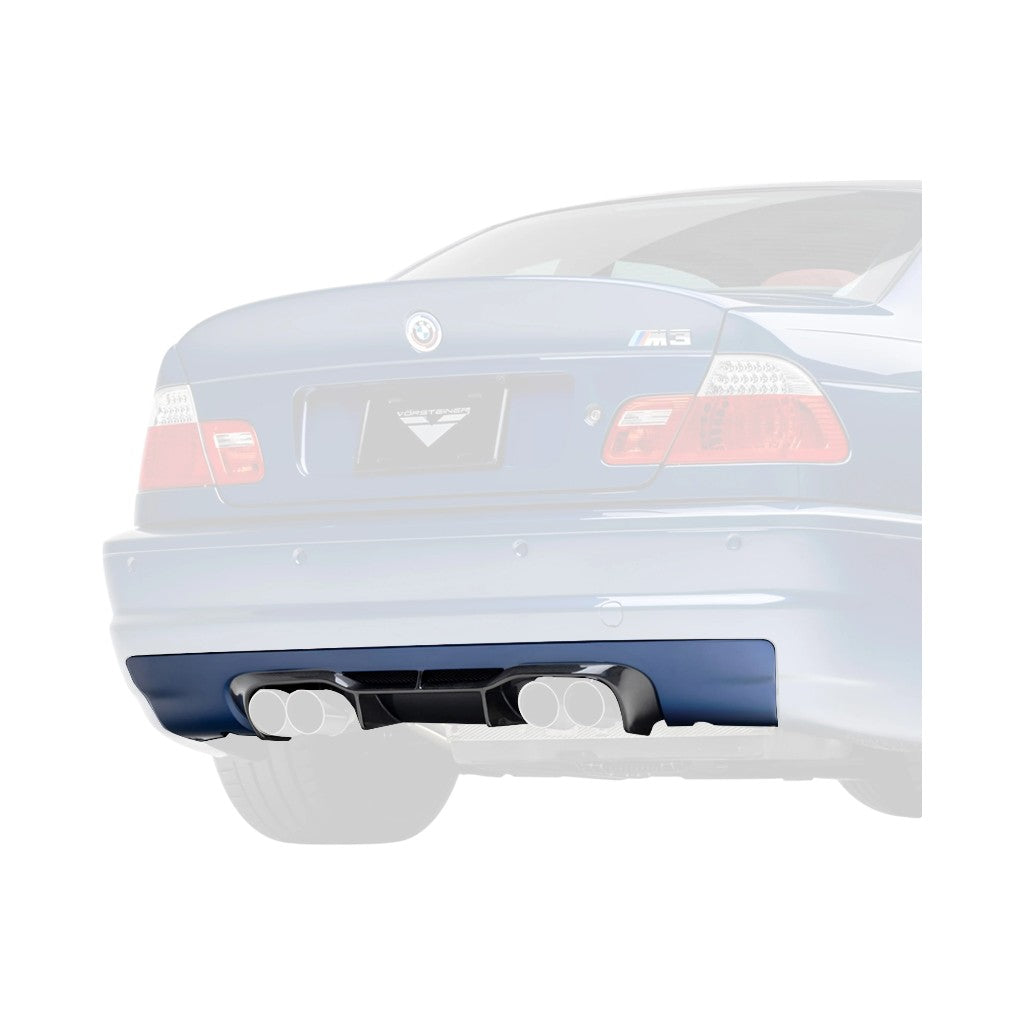 VORSTEINER BMV5650 Задній дифузор V20 (карбон) для BMW M3 (E46) 2000-2006 Photo-0 