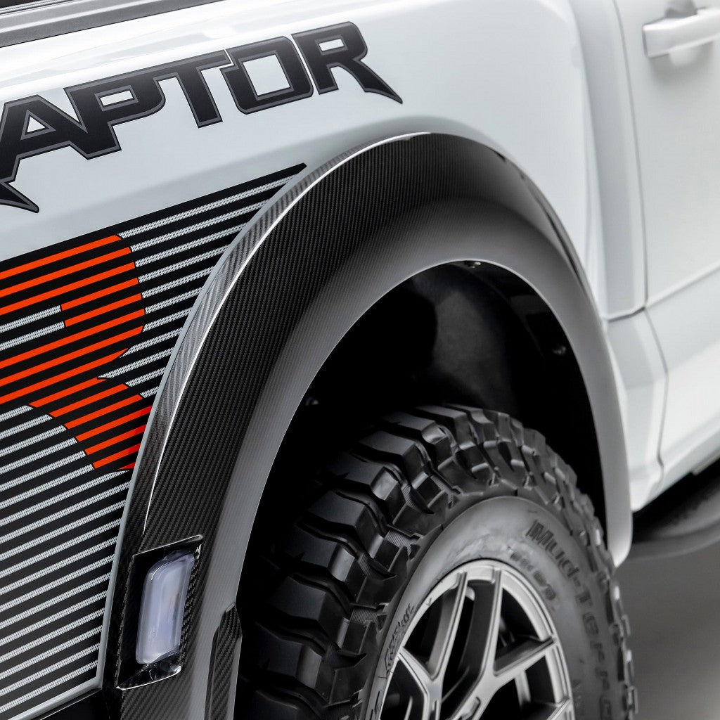 VORSTEINER FRT1091 Накладки на крила (сатиновий карбон) для FORD F-150 Raptor R 2023- Photo-4 